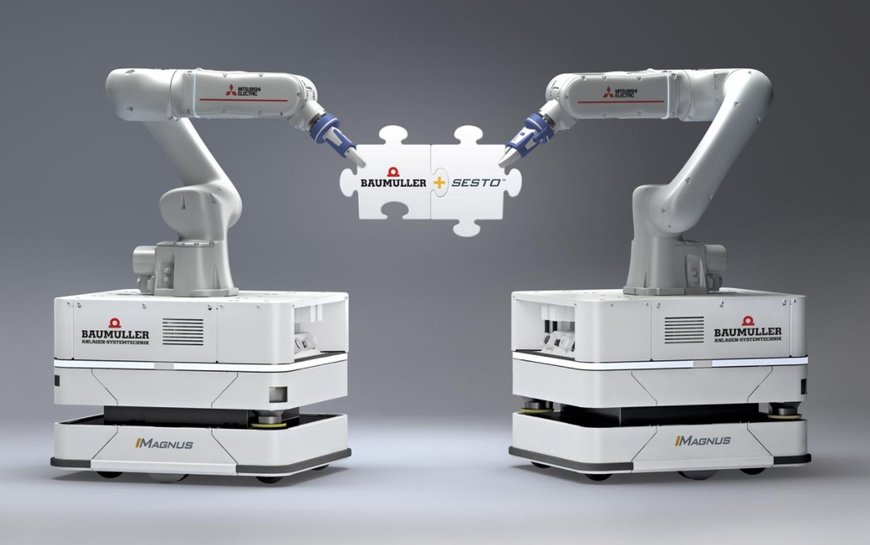 Baumüller nimmt Systeme mit Autonomen mobilen Robotern (AMR) ins Portfolio auf